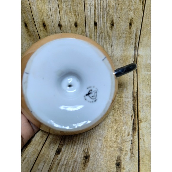 Tashiro Shoten Creamer Lusterware Japan Floral Hand Painted (b4) - Picture 6 of 7